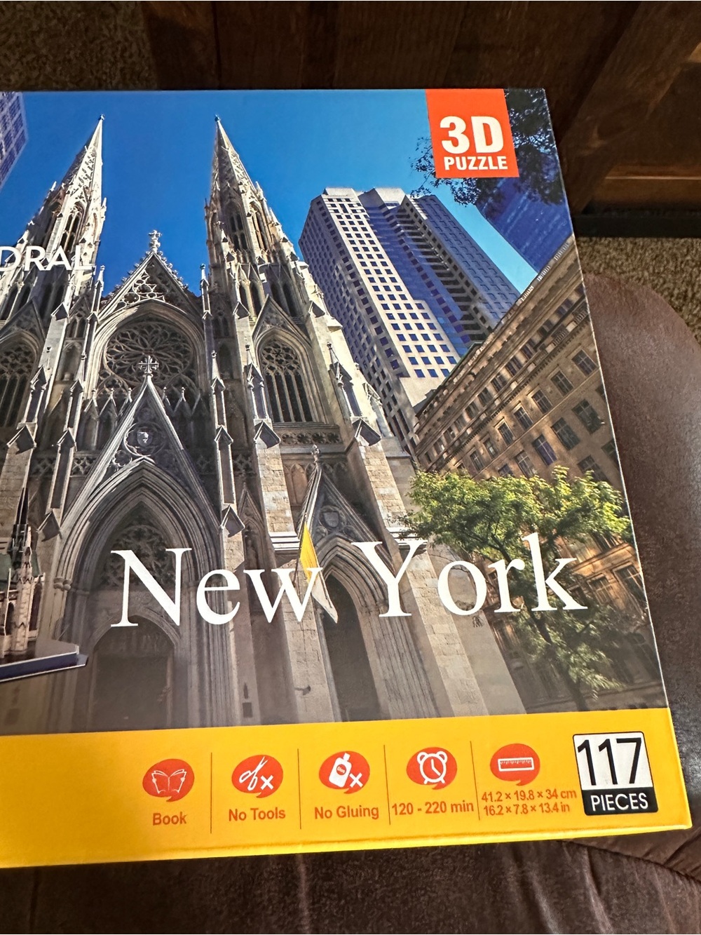 National Geographic St. Patrick's Cathedral  3D  puzzle